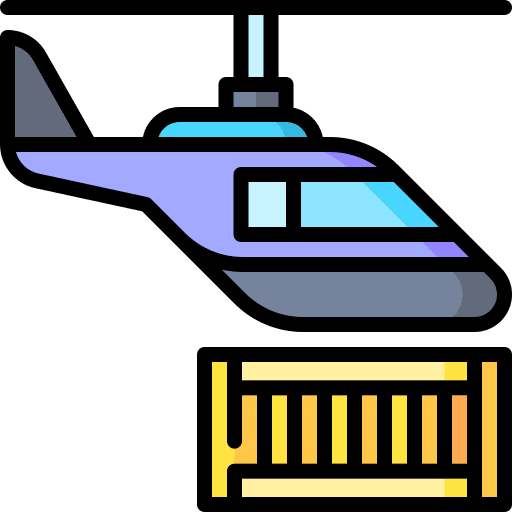 Scaf-Rent Container-Hubschrauber 32