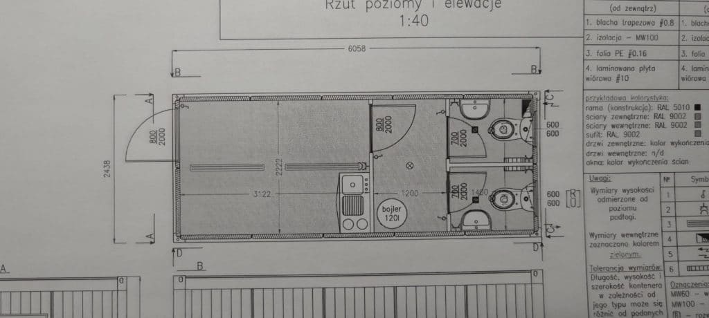 Scaf-Rent Container Plany Kontenerow biurowych i socjalnych 6